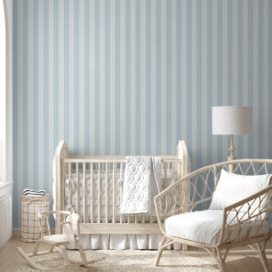 Papel Pintado Rayas Azules Claras