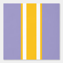 Rayas de carreras elegantes púrpura dorado naranja