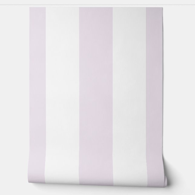 Papel Pintado Rayas de lavanda (Desenrollar)