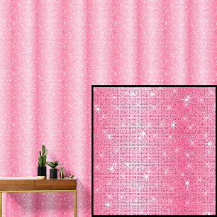 Papel Pintado Rayas de parachoques rosas ligeras