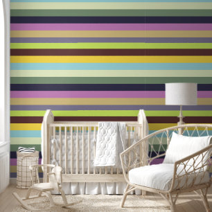 Papel Pintado Rayas de verano de primavera de 2025