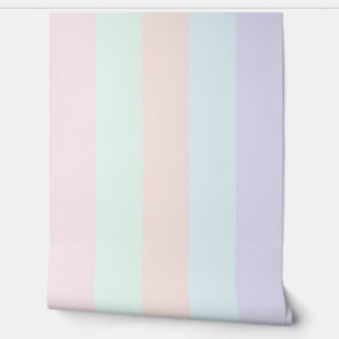 Papel Pintado Rayas Pastel