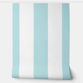 Papel Pintado Rayas Turquesas