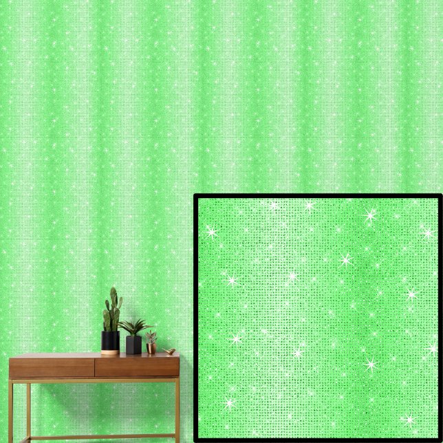 Papel Pintado Rayas verdes oscuras y mediterráneas claras con es (Subido por el creador)