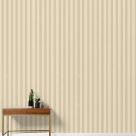 Papel Pintado rayas verticales beige gruesas
