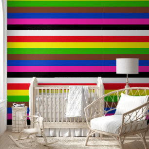 Papel Pintado Rayas y Líneas Coloridas 7