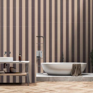 Papel Pintado Rayos marrones claros y oscuros