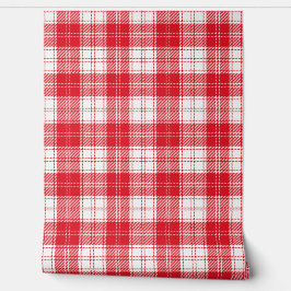 Papel Pintado Red Plaid