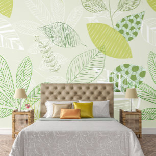 Papel Pintado Refrescante vegetación botánica