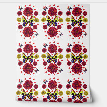 Regalo floral personalizado de mariposa primaveral