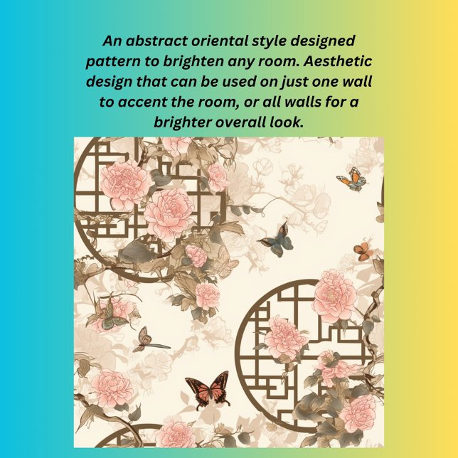 Papel Pintado Resumen de la escena del jardín oriental (Subido por el creador)