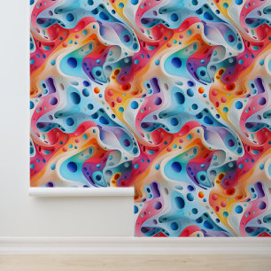 Papel Pintado Resumen de Swirls espectrales