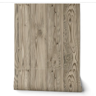 Papel Pintado Revestimiento de Madera Rústica 30