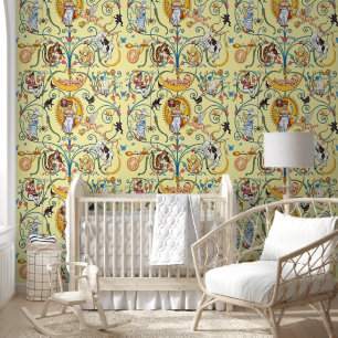 Papel Pintado Rimas infantiles de la era victoriana retro por Wa