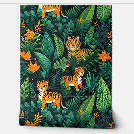 Papel Pintado Roar y explorar el bosque tropical botánico