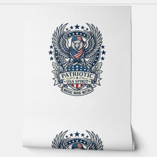 Papel Pintado Rociero de bandana patriótica Música de rock Meta 