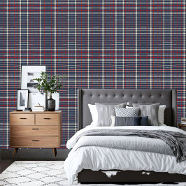 Papel Pintado Rojo Azul Lápiz Blanco Rojo Rojo Rojo Rústico