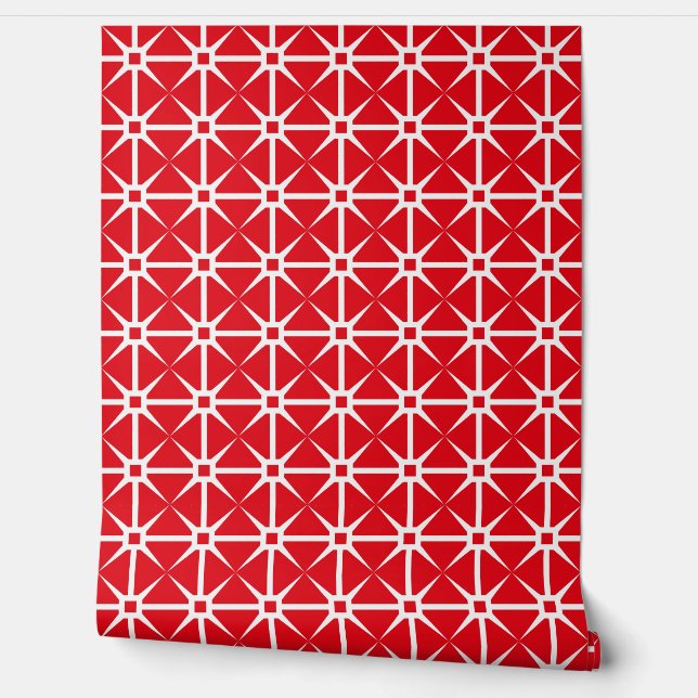 Papel Pintado Rojo elegante (Desenrollar)