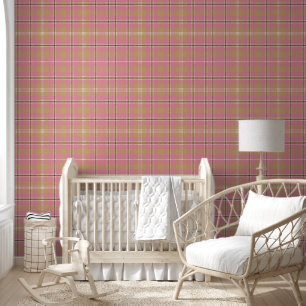 Papel Pintado Rojo rosado