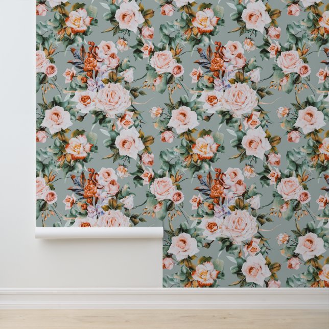 Papel Pintado Romantic Blossom Haven (Solicitud)