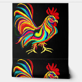 Papel Pintado Rooster