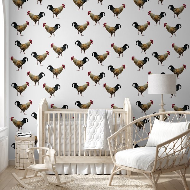 Papel Pintado Rooster Wallpaper (Niños)