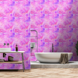 Papel Pintado Rosa brillante y morado