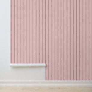 Papel Pintado Rosa con pinzas negras