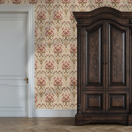 Papel Pintado Rosa de Vintage Majesty Princescore