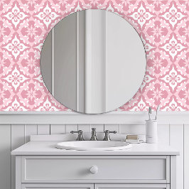 Papel Pintado Rosa monocromático