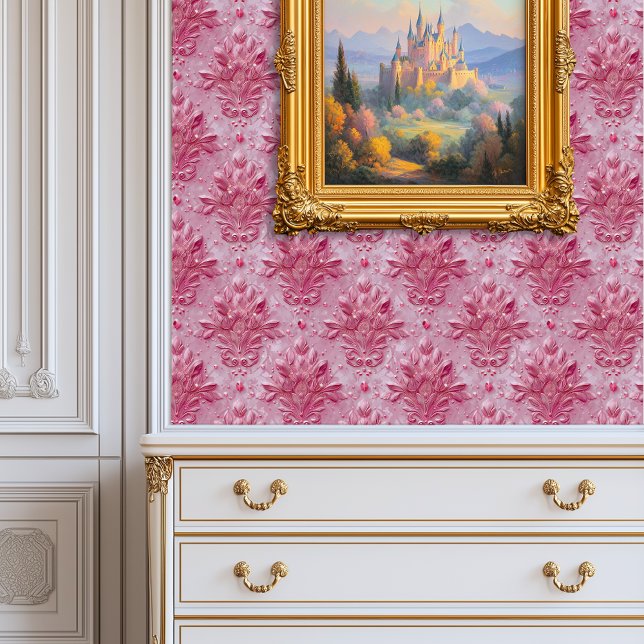 Papel Pintado Rosa Quartz Enchantment Princescore (Rose Quartz Enchantment Princesscore Wallpaper)