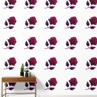 Papel Pintado rosa rojo
