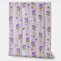 Rosas violetas del Purplish en seda magenta-rosada