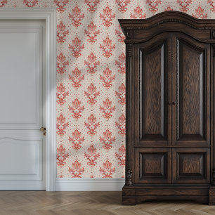 Papel Pintado Rosé Baroque Elegance Princescore