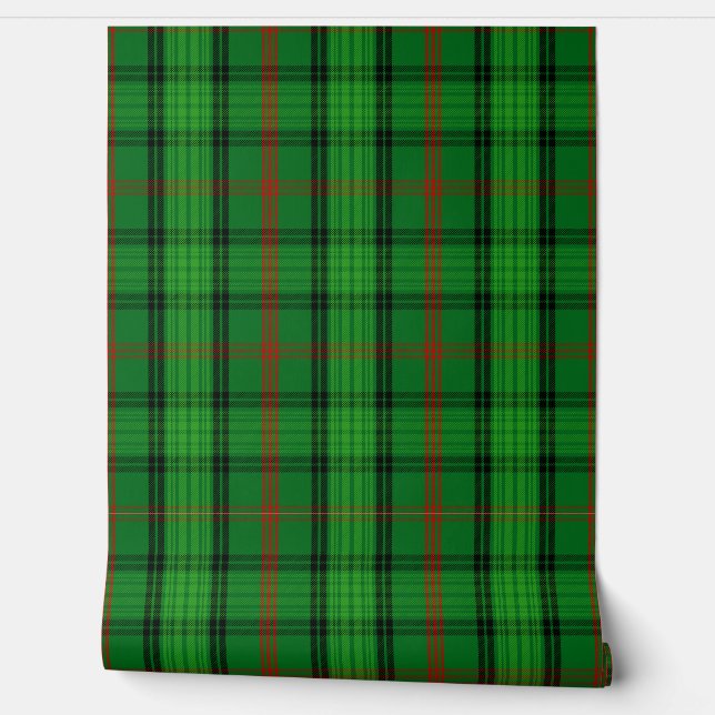 Papel Pintado Ross Tartan Plaid Scottish Clan (Desenrollar)