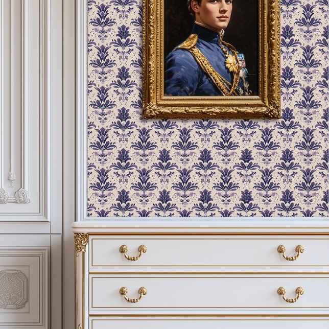 Papel Pintado Royal Amethyst Flourish Princescore (Royal Amethyst Flourish Princesscore Wallpaper)