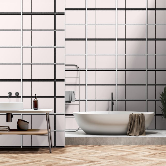 Papel Pintado Rubor moderno (Baño)