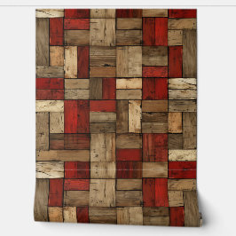 Papel Pintado Rustic Wood Paneling 5