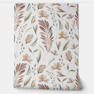 Papel Pintado Rústica acuarela Terracotta Sale