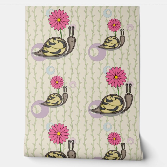 Papel Pintado Sadie el caracol (Desenrollar)