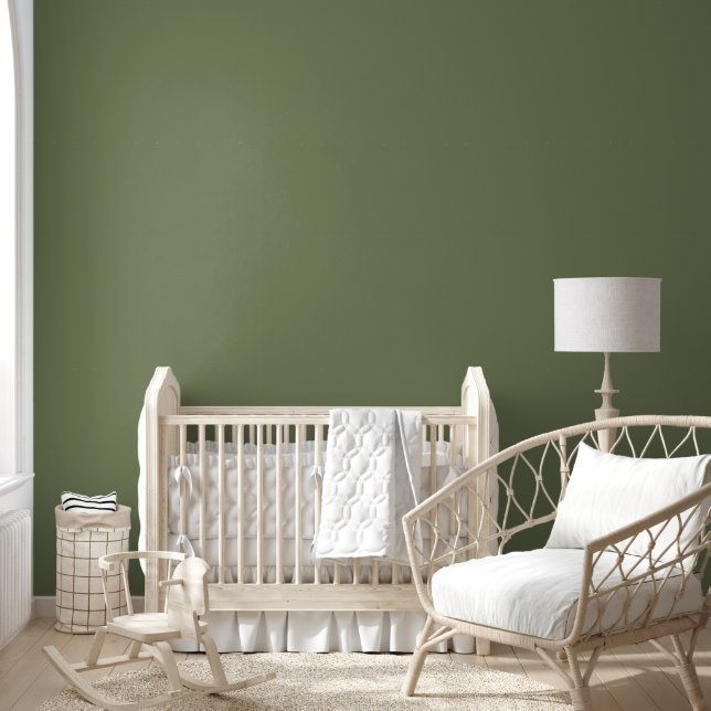 Papel Pintado Sage Green Color sólido (Niños)