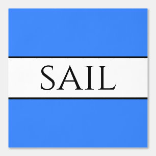 Papel Pintado SAIL Nautical Blue Black Strips