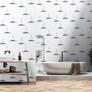 Papel Pintado Sailboats