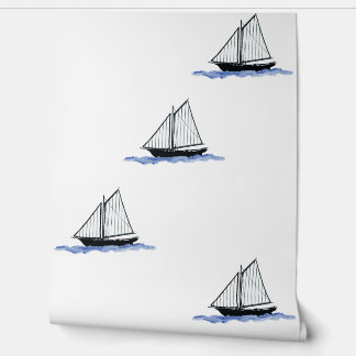 Papel Pintado sailing boats