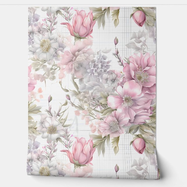 Papel Pintado Sakura Rubor Serenade Botanade (Desenrollar)