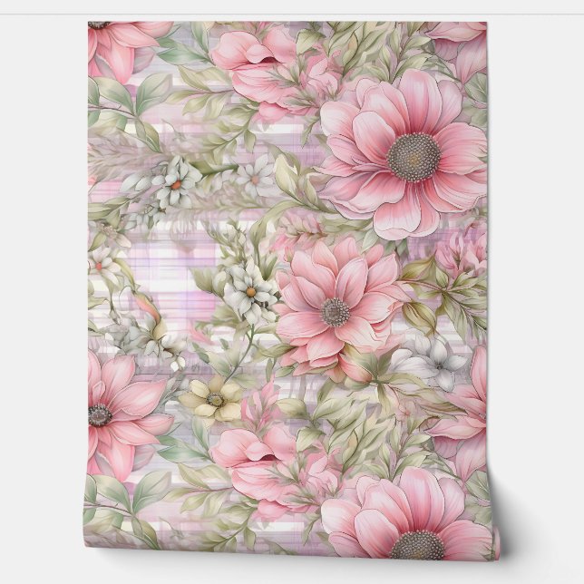 Papel Pintado Sakura Rubor Serenade Botanade (Desenrollar)