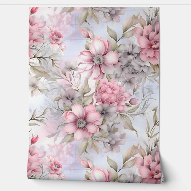 Papel Pintado Sakura Rubor Serenade Botanade (Desenrollar)