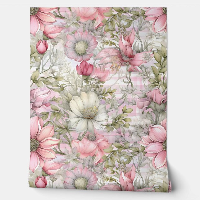 Papel Pintado Sakura Rubor Serenade Botanade (Desenrollar)