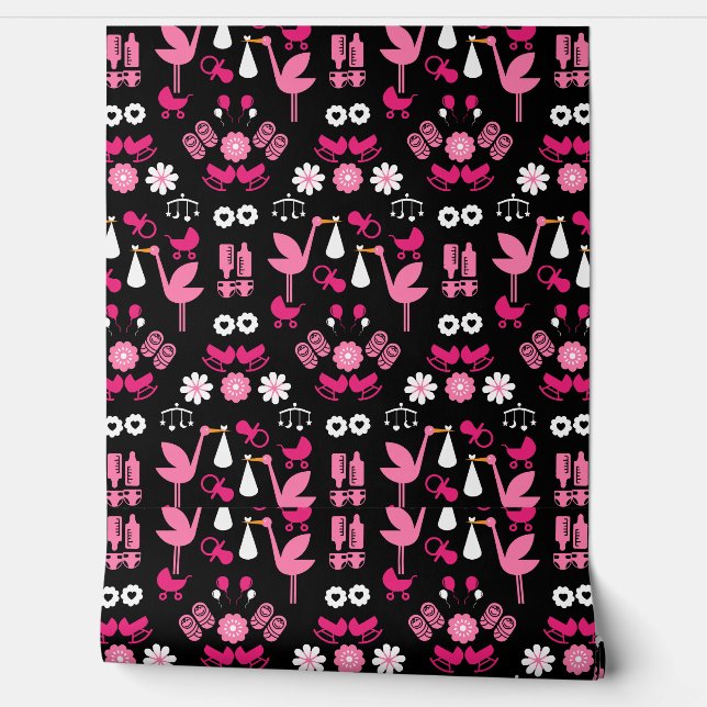 Papel Pintado Sala de bebé gemela Stalk Delivery (Desenrollar)