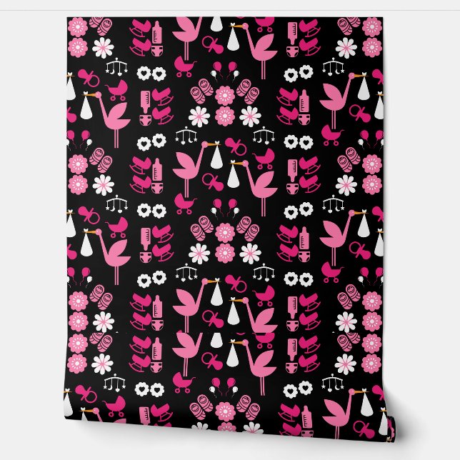 Papel Pintado Sala de bebé gemela Stalk Delivery (Desenrollar)